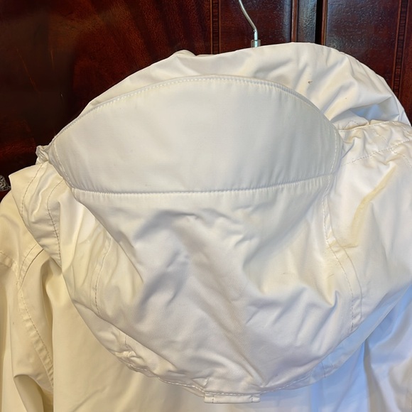 NILS, off-white with pink stitching, Ski jacket with removable hood - Picture 8 of 10